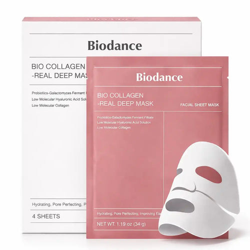BIODANCE BIO COLLAGEN REAL DEEP MASK X4